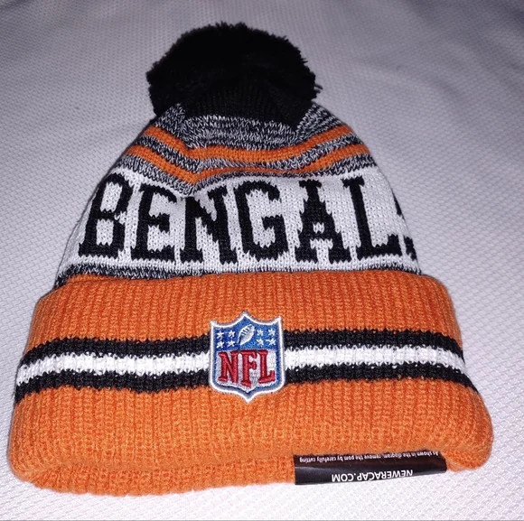 Cincinnati Bengals Knit Hat NFL NEW Winter Hat Beanie Joe Burrow - Picture 2 of 2